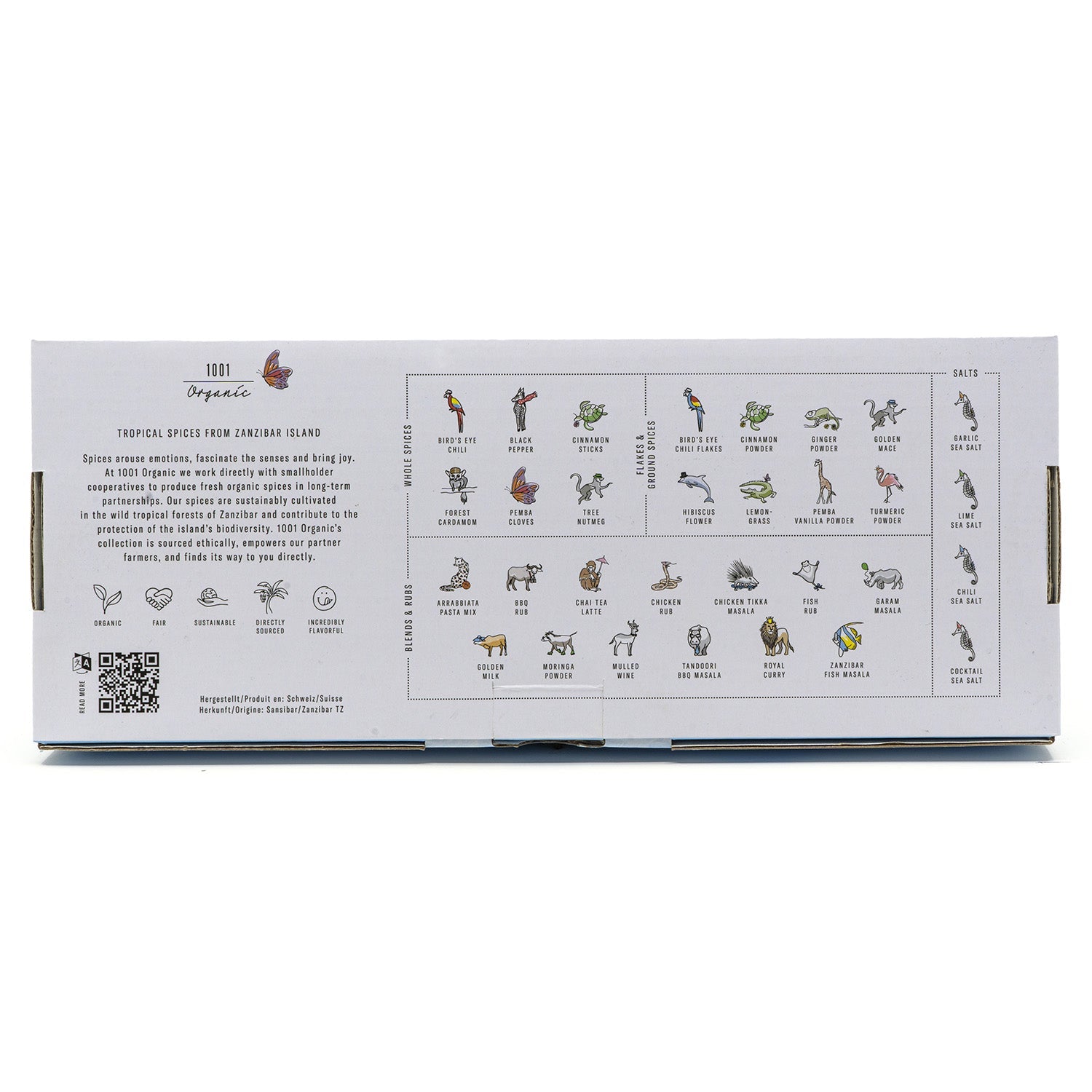 1001 Organic Essentials - for self-filling
