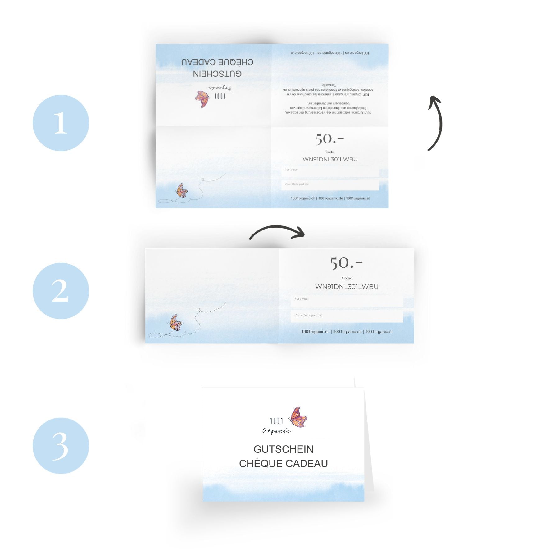 1001 Organic Gift Card